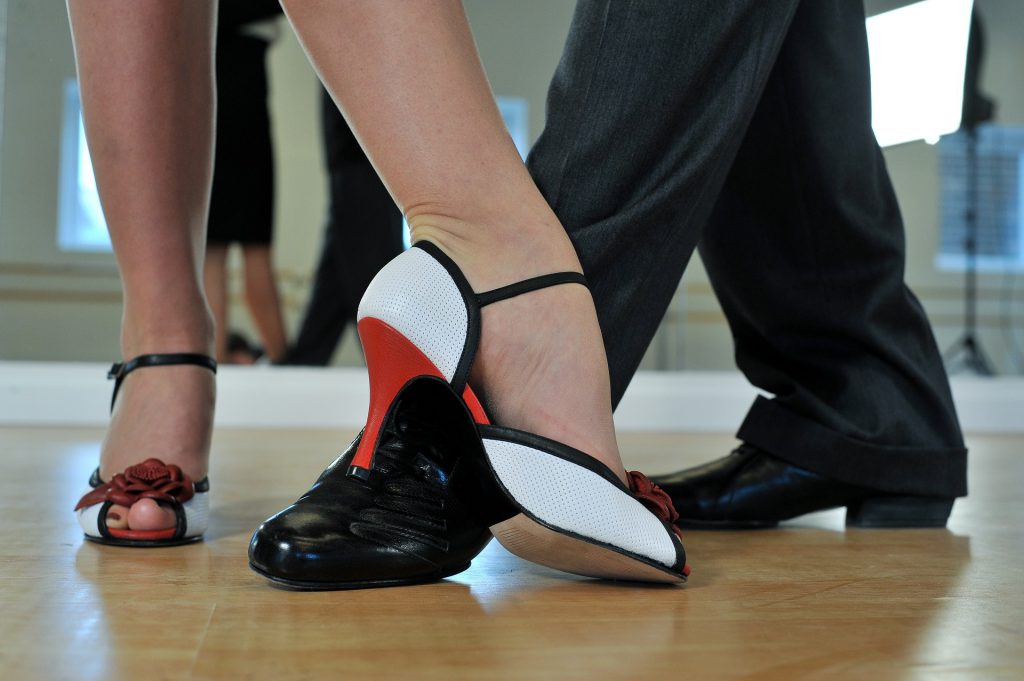 Argentine tango shoes
