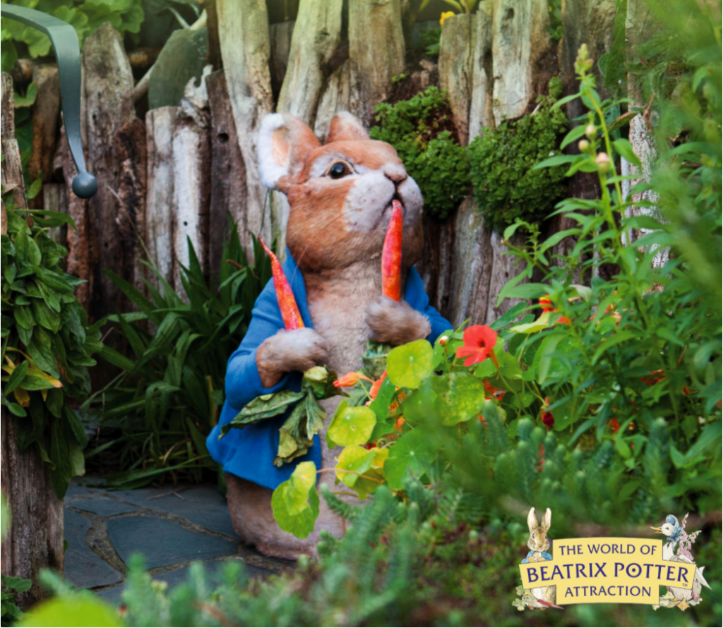 Peter Rabbit at World of Beatrix Potter Attraction